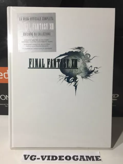 Final Fantasy Xiii , La Guida Ufficiale Edizione Limitata Nuova Sigillata
