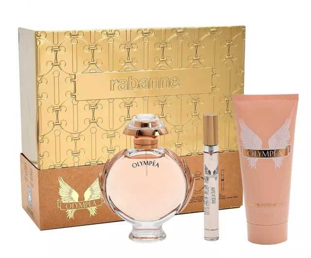 Paco Rabanne Olympea 50ml EDP & 75ml BL & 10ml EDP