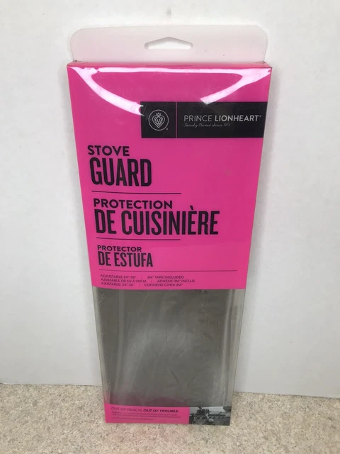 Prince Lionheart Shield-A-Burn Adjustable Stovetop Oven Stove Guard 0089