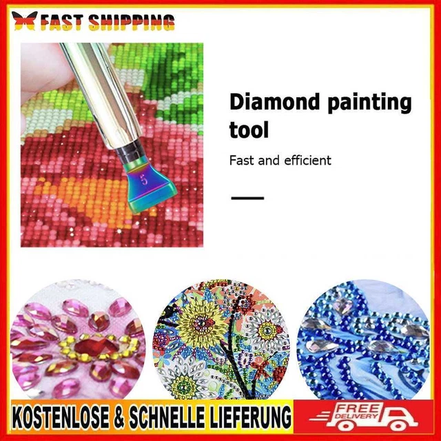5 Bohrer Metallspitze Diamanten Zeichenwerkzeug Spitze Bohrstift Spitze DIY Farb