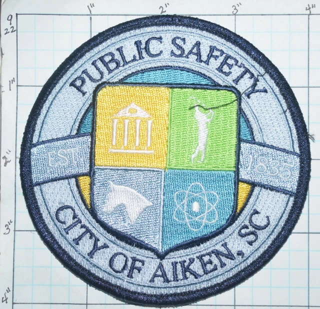 South Carolina, City Of Aiken Public Safety Police Fire Dept Emergency Patch