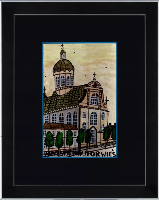 Nikifor Krynicki - Epifaniusz Drowniak - HANDMADE OLD ART !!! POLISH !!!