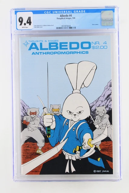 Albedo #4 - Thoughts + Images 1985 CGC 9.4