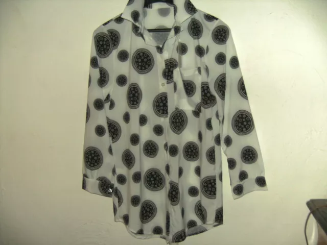 chemisier tunique femme col tailleur neuf avec étiquette taille 40/42