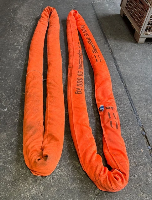 SpanSet RS 50.000 (2x) carico pesante - imbracatura rotonda 50.000 kg x 3,0 m