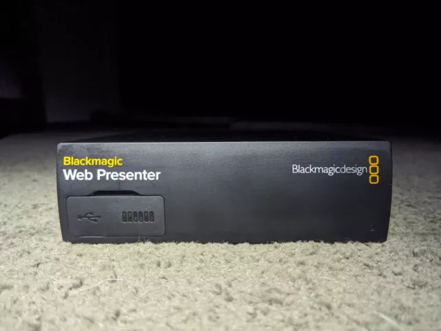 BlackMagic Web Presenter