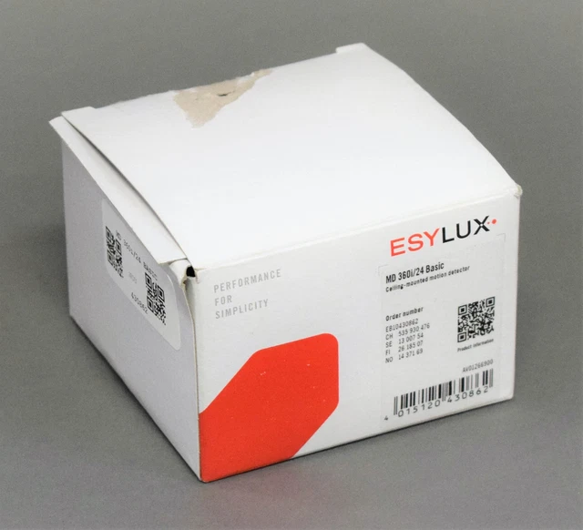NEW EASYLUX  MD 360i/24 BASIC EB10430862 [12 MON. WARR.]