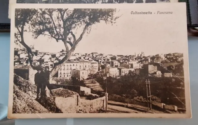 Cartolina Caltanissetta - Panorama Fp/ Nv