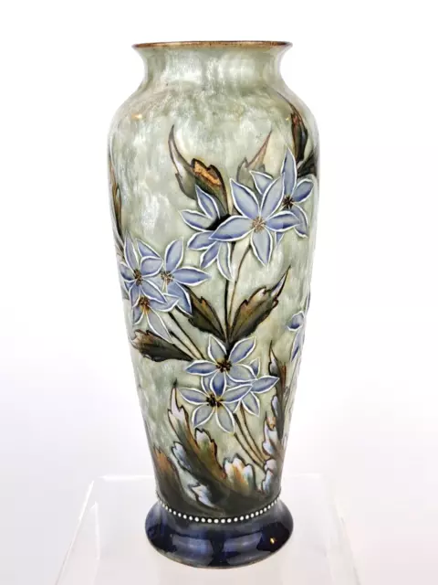 A Beautiful Doulton Lambeth Art Nouveau Vase by Eliza Simmance. Dated 1909. #1