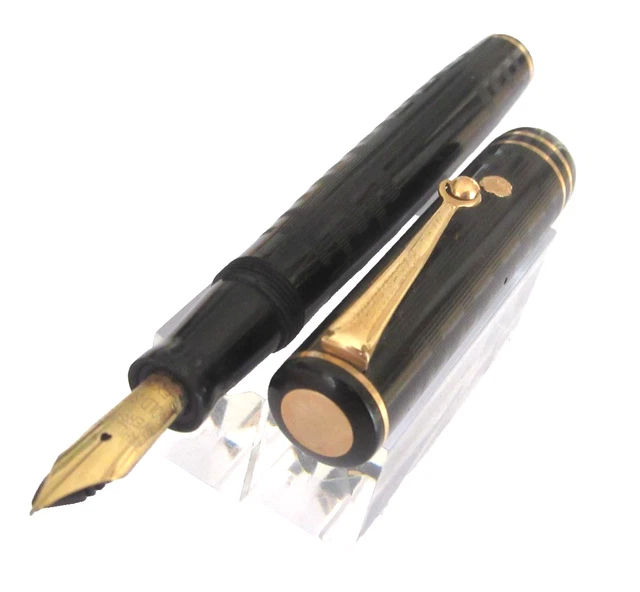 Stylo Plume Vintage Eversharp Bantam – Celluloïd – Bulb Filler – Fabriqué Aux USA
