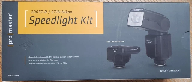 Promaster 200ST-R / ST1N Nikon  Speedlight Kit