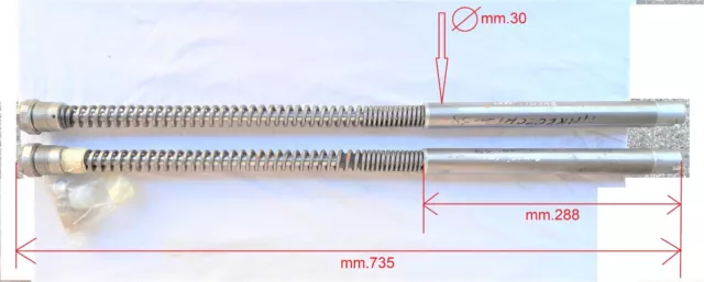 Pompanti per Forcella Marzocchi con steli  Ø mm. 38 per  Ducati 1000