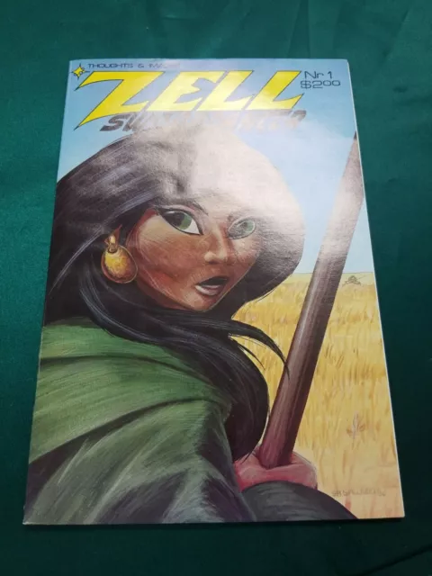 Zell Sworddancer No. 1 July 1986 Thoughts & Images First Printing VF/NM (9.0)