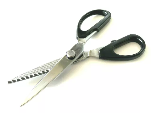 Pinking Shears Scissors for Fabric - Paper Cutting 9 Stainless Steel Zig  Zag