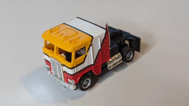 Tyco Us-1 Electric Trucking Red White & Orange Cabover