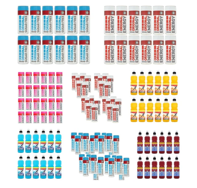 EURO SHOPPER SUGAR Free, Sport Isotonic Hydration Berries, Energy Drink