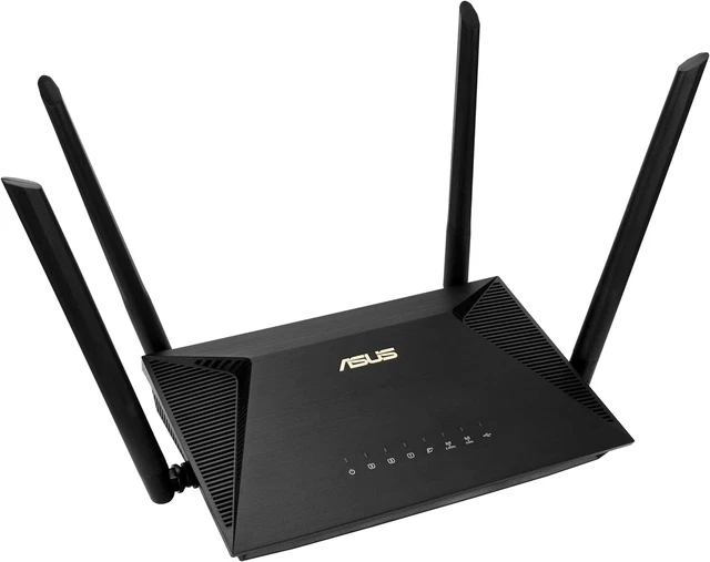 ASUS RT-AX53U AX1800 Dual Band WiFi 6 Extendable Router, Subscription-free VPN,