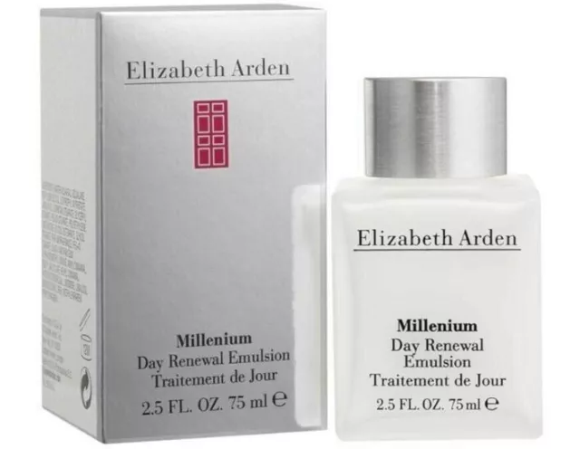 Elizabeth Arden Millenium Day Renewal Emulsion,  75ml / 2.5oz,  NEW IN BOX