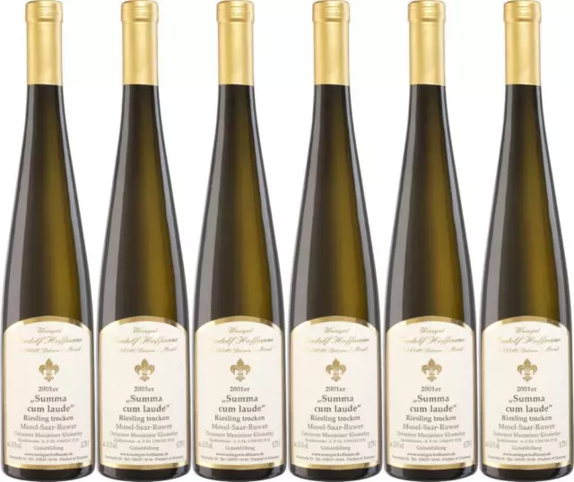 6x "Summa cum laude" Riesling, 2005 - Weingut Rudolf Hoffmann, Mosel! Wein