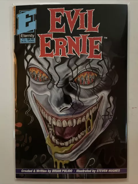 EVIL ERNIE #3 (1992) Eternity Comics, Brian Pulido Art, Lady Death Appearance