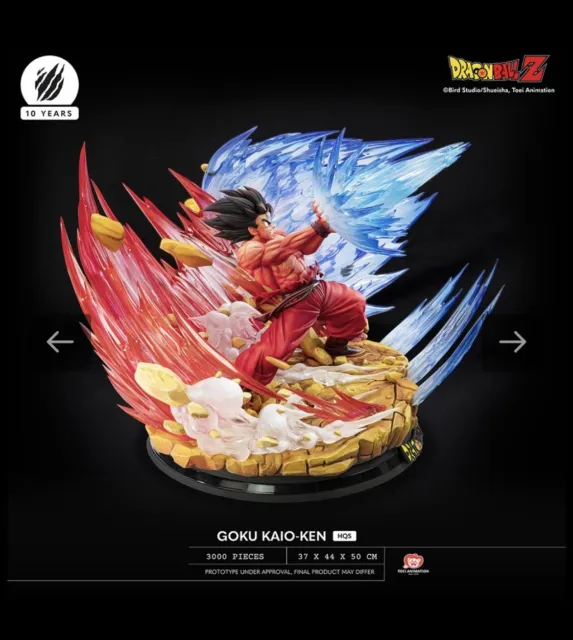 Diorama Tsume Dragon Ball Z Goku Kaio-Ken Vs Végéta Galick Gun 3