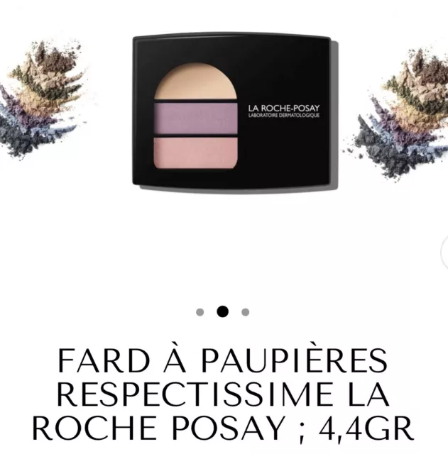 La Roche-Posay Toleriane Trio Palette de Fards à Paupières 04 Prune Fumé