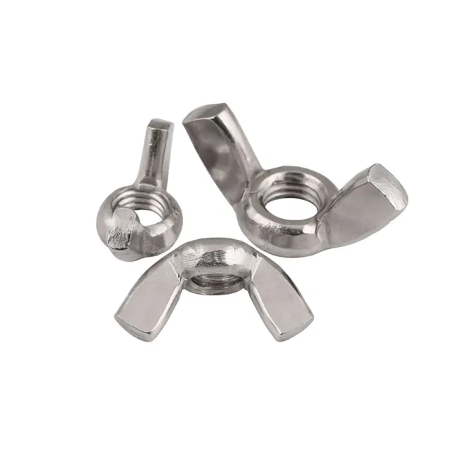 Butterfly Wing Nut M3-M12 Hand Tighten Thumb Nuts 304 Stainless Steel DIN315