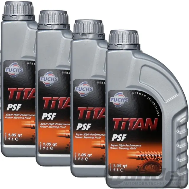 4-Liter FUCHS Titan Psf Zentral-Hydrauliköl Direction Assistée