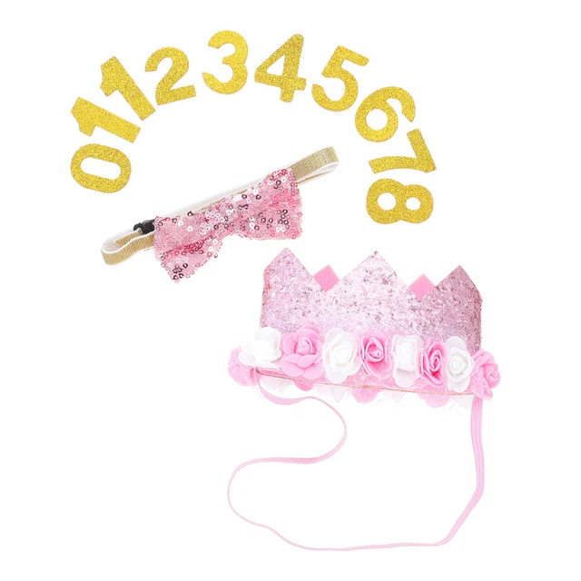 Corona Principessa Argento Con Cristalli - Tiara Con Strass Per Compleanni, Matrimoni, Feste