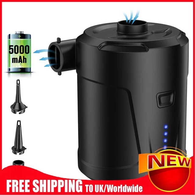 Pompa Aria Elettrica 9000mAh Batteria Senza Fili Auto Pneumatici