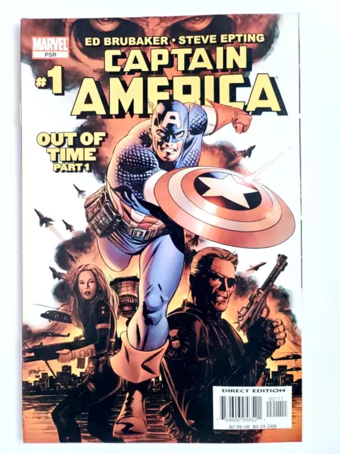 CAPTAIN AMERICA # 1 (The Winter Soldier 2005) High-Grade