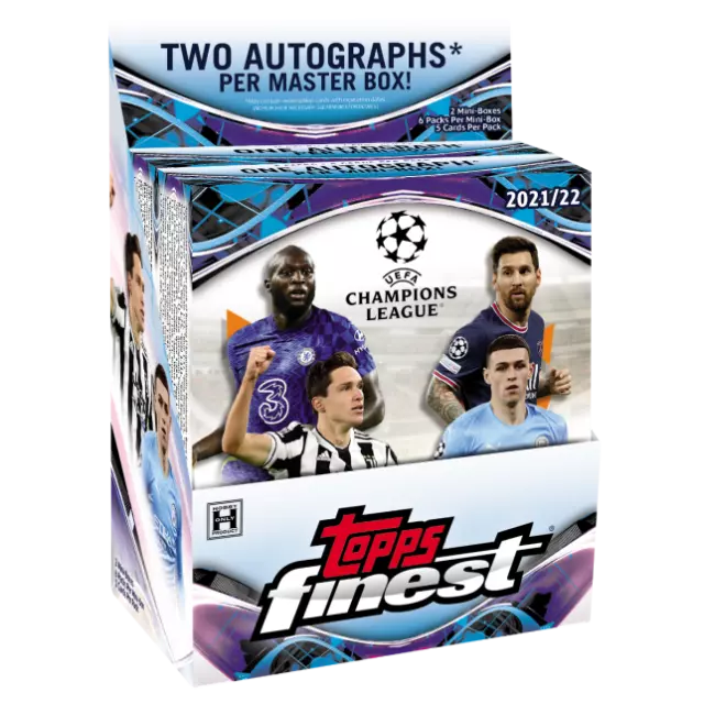 Topps Finest UEFA Champions League 2021-22 - Pick your Card