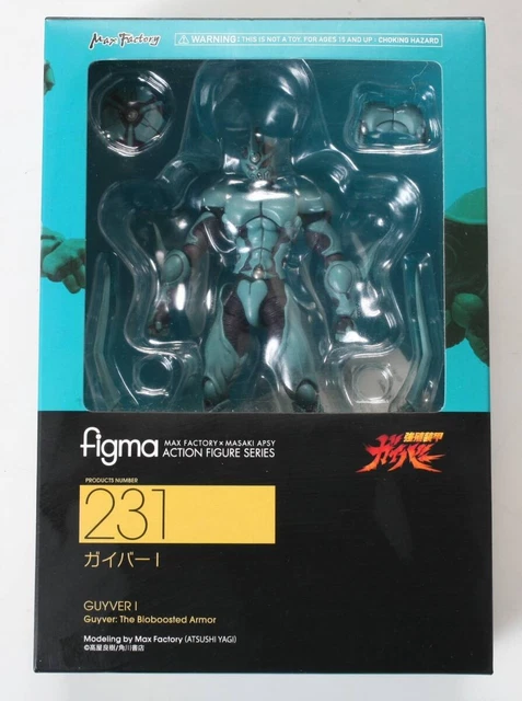 Figurine Guyver I Figma 600 – 16.5cm – PVC De Collection (2024, Neuf)