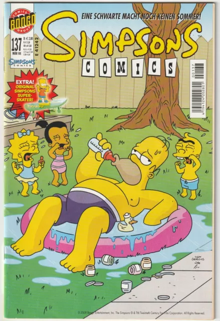 ✪ SIMPSONS COMICS #137, Panini/Bongo Comics 2008 COMICHEFT Z1/1-