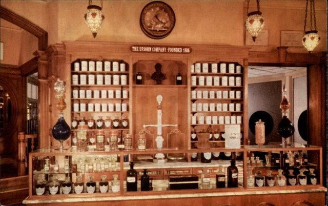 Michigan Kalamazoo Upjohn Company 19th century pharmacy ~ Advertising sku721