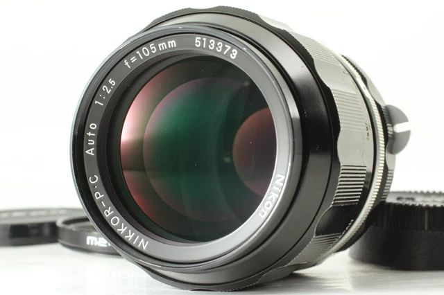 NEAR MINT] NIKON Nikkor-PC P.C Auto 105mm f2.5 Non-AI MF Lens ...