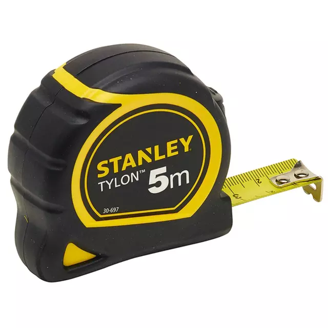 Stanley Tylon Bandmaß 5 m x 19 mm Maßband Taschen Rollband Messband 0-30-697