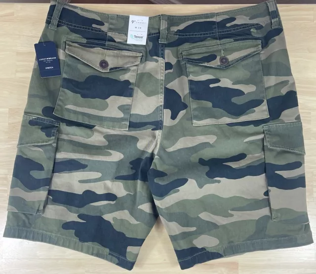 Lucky Brand Camo Tencel Cargo Stretch 9” Shorts - 7MD2189 - Men’s Size 32 - NWT 3