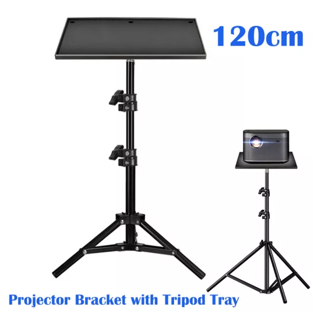 DVD Projector Laptop DJ Tripod Stand Adjustable Height with Tripod Tray