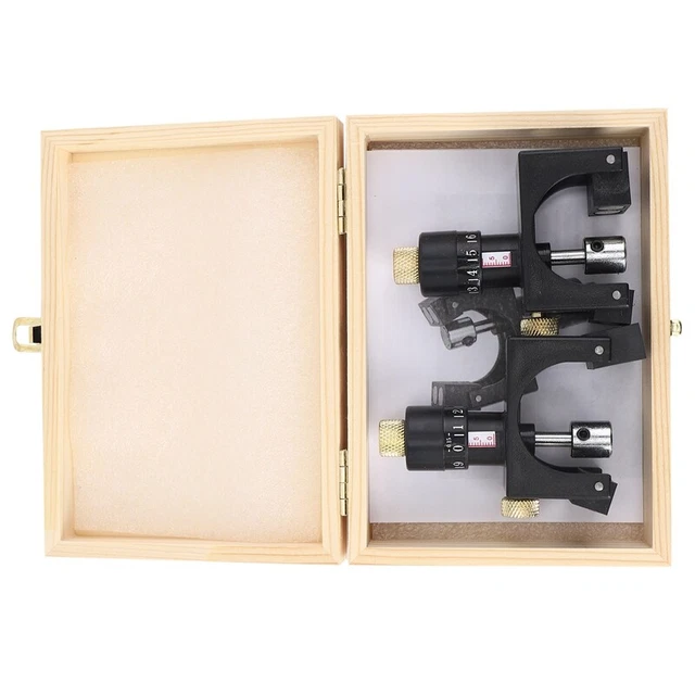 2X Adjustable Planer Blade Cutter Calibrator Setting Jig Gauge Woodworking TooC2