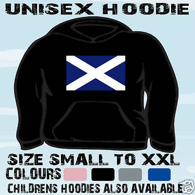 Scotland Scottish Flag Emblem Unisex Hoodie Hooded Top