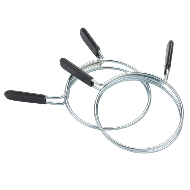 WoodRiver Double-Loop 2-1/2" EZ-Squeeze Hose Clamps 2-Piece