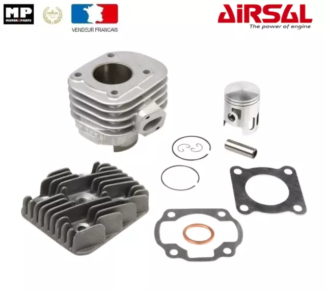 kit haut moteur Airsal Racing Ø65 cc Pour MBK Booster Yamaha Bws 50 2t