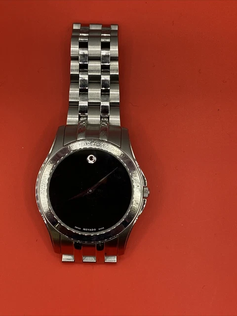 Orologio Da Uomo Movado Veturi St.steel Quadrante Nero 011.14.1001
