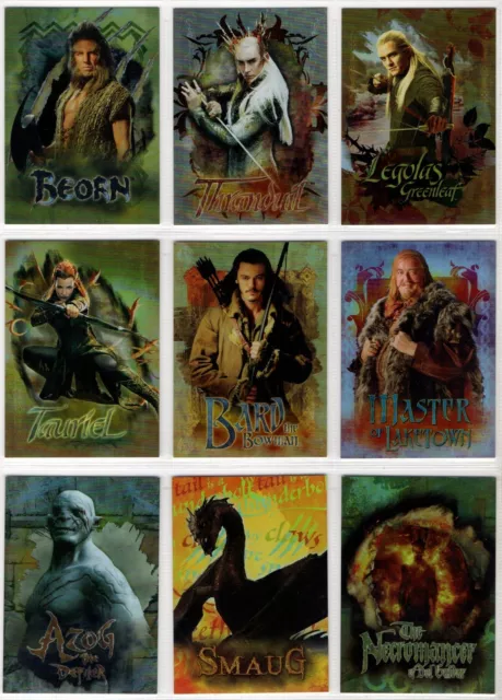 2015 Cryptozoic Hobbit the Desolation of Smaug Character Biographies You Pick