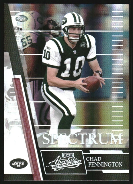 2007 Absolute Memorabilia Spectrum Silver #92 Chad Pennington /100