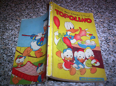 Topolino Libretto N.155 Originale Mondadori Disney 1957 Con Bollino
