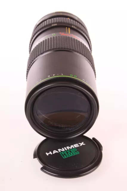 HANIMEX HMC Zoom Lens 1:4.5 Automatic 80-200MM 1:4.4/80~200 Fujica Mount w/caps