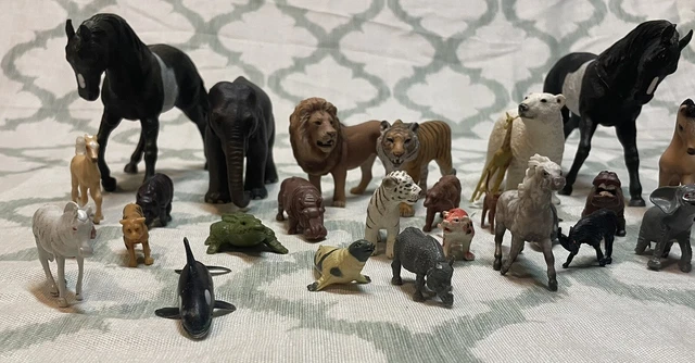 Toy Animal Lot Various Mini Animals