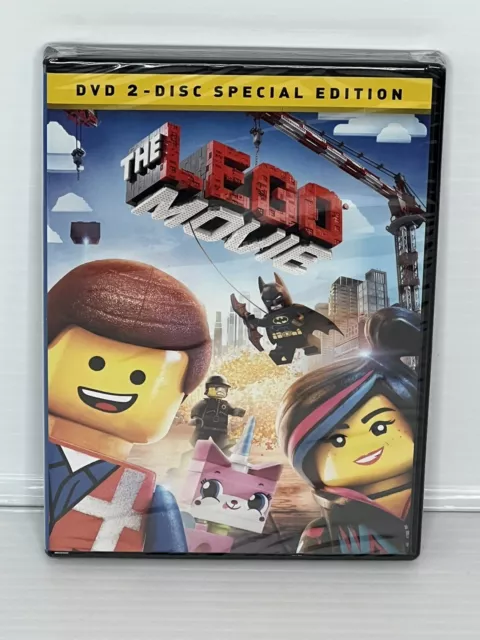 The Lego Movie (DVD, 2014) 2 Disc Special Edition Brand New Factory Sealed